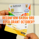 Reconfirm SASSA SRD R350 grant October at srd.sassa.gov.za?