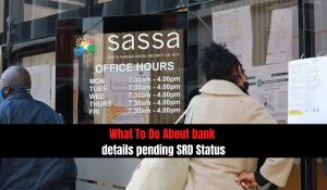 What To Do About bank details pending SRD Status