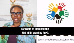 DA wants to increase the SRD child grant by 30%