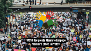SASSA Recipients March to Limpopo Premier's Office in Protest