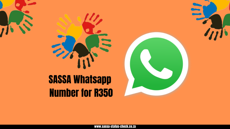 SASSA Whatsapp Number for R350