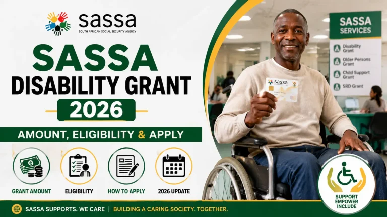 SASSA Disability Grant 2026