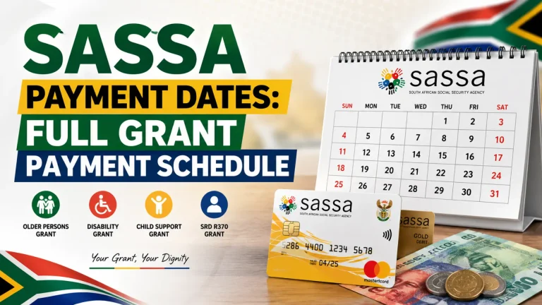 SASSA Payment Dates
