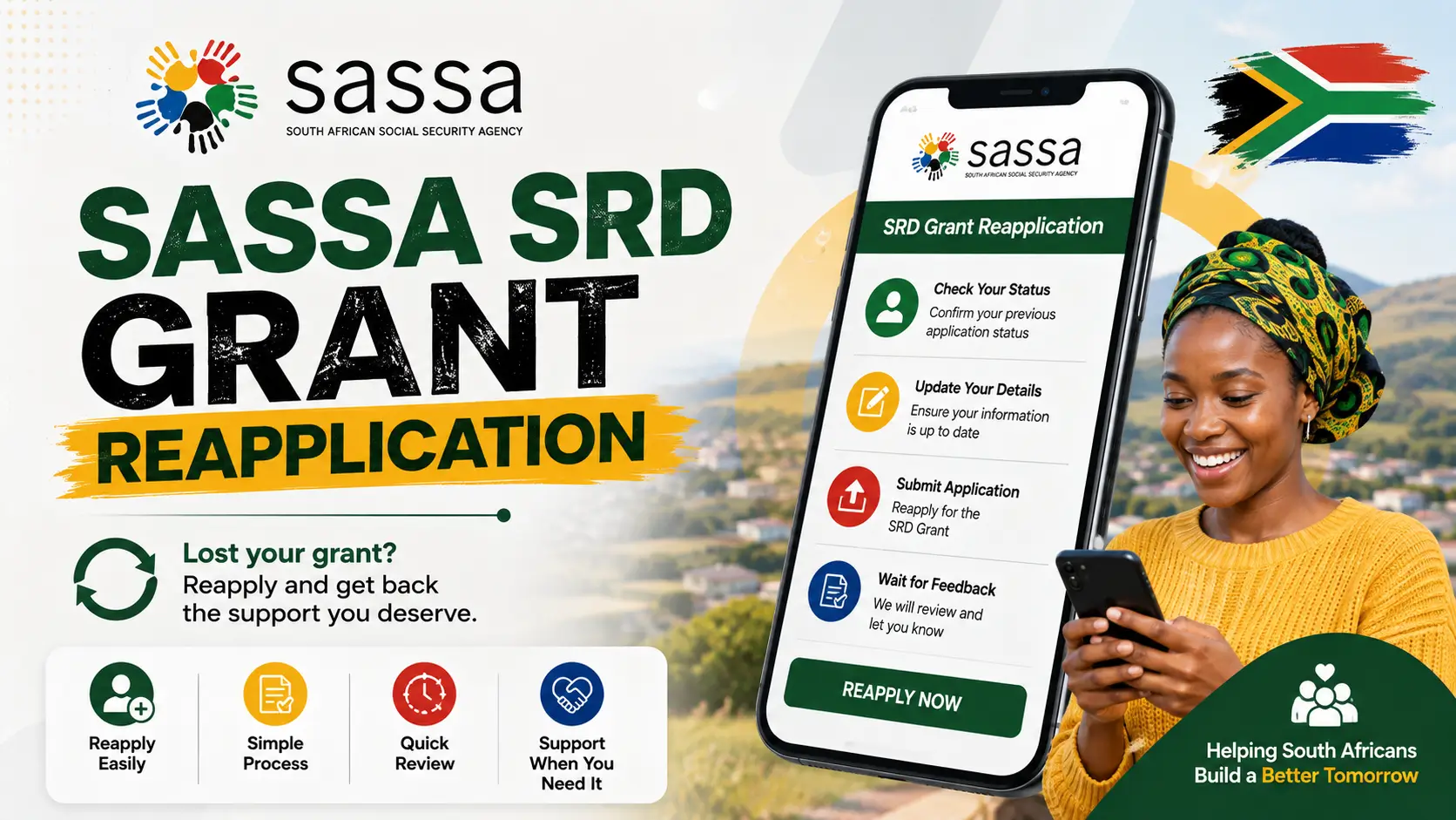 SASSA SRD Grant Reapplication 2026